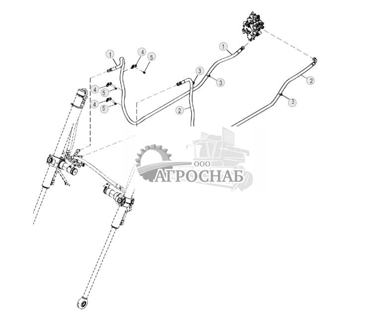 Lift Cylinder Plumbing with Quick Drop Valve - ST657068 498.jpg